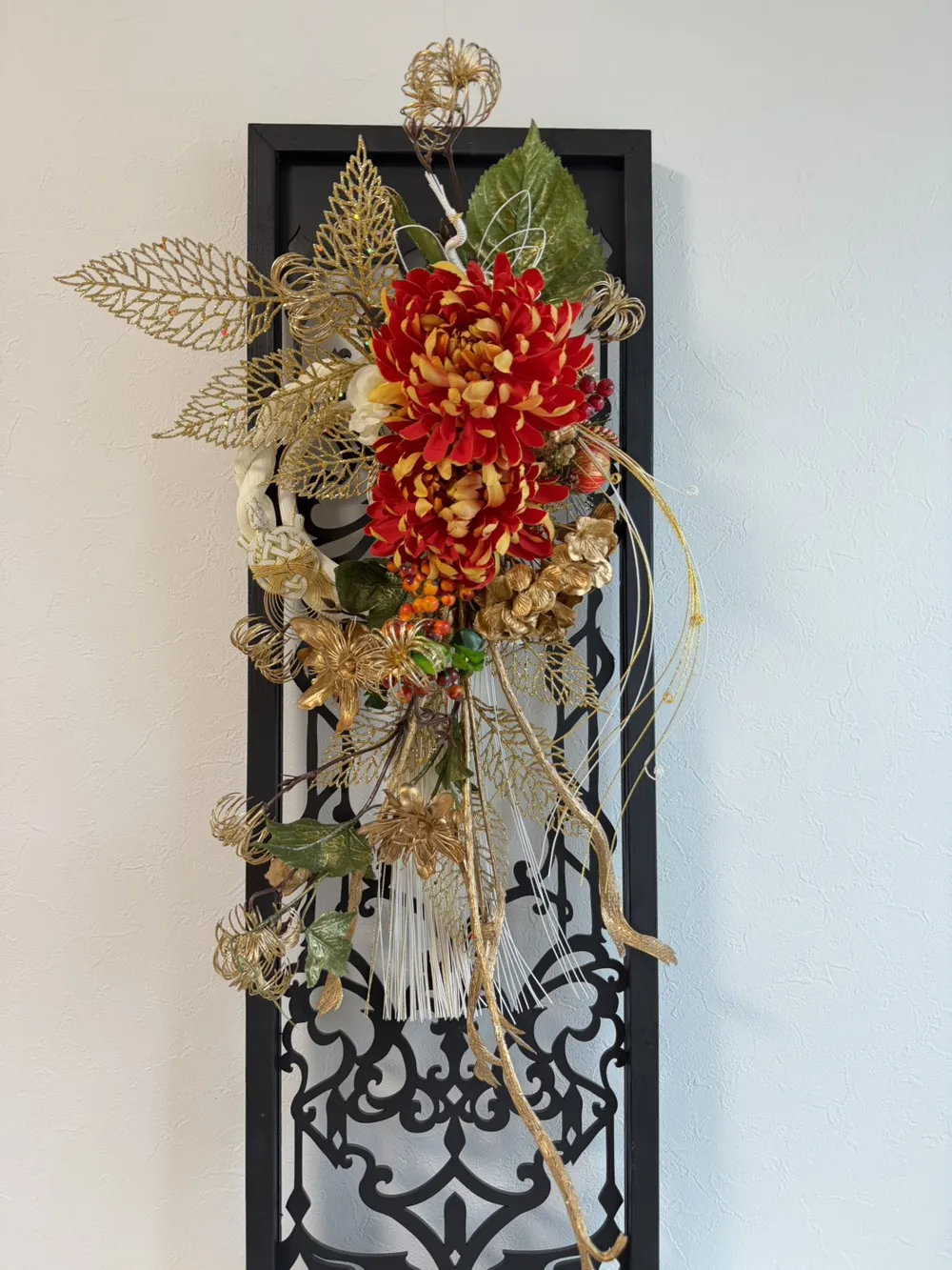 月光マムの昇鶴のしめ縄