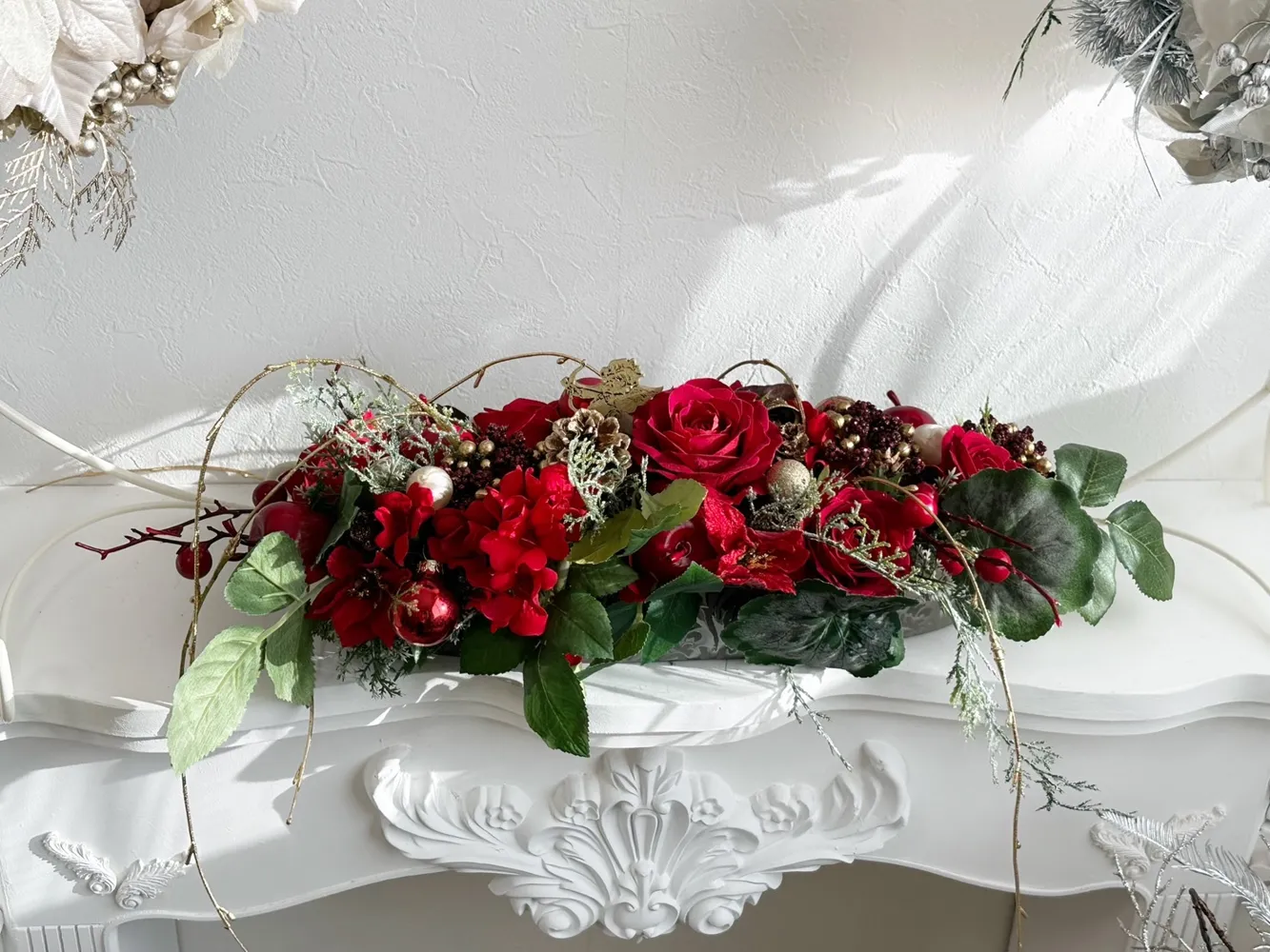 ベルベットローズのアレンジ