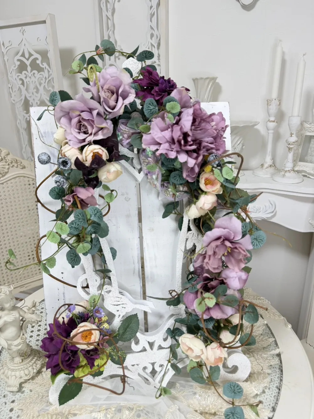 グレーズローズのKIGI bird cageアレンジ