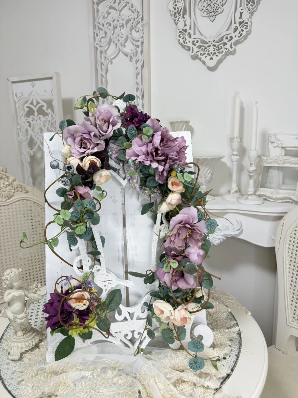 グレーズローズのKIGI bird cageアレンジ