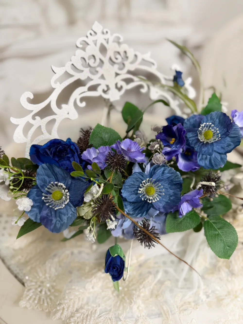 エレナポピーのネイビーKIGIフレーム