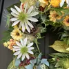 イエローオルフェリリーの馬蹄型リース 画像6
