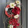 ベルベットピオニーのレッドしめ縄 画像6