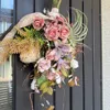 ドミニクチランジアとアンティークリリー&ローズのスワッグ 画像3