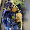 ネイビーベルベット胡蝶蘭の荘厳しめ縄 画像5