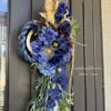 ネイビーベルベット胡蝶蘭の荘厳しめ縄 画像2