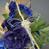ネイビーベルベット胡蝶蘭の荘厳しめ縄 画像7