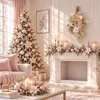 イリディセントマグノリアのXmasスワッグ 画像10