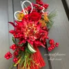 ダリアと薔薇の真紅しめ縄 画像6