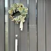 チランジアとピンクッションのシルバーハーフムーンリース 画像9