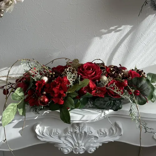 ベルベットローズのアレンジ