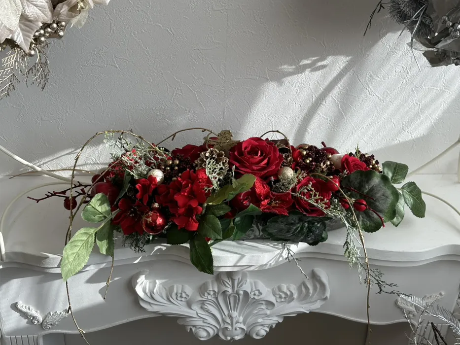 ベルベットローズのアレンジ